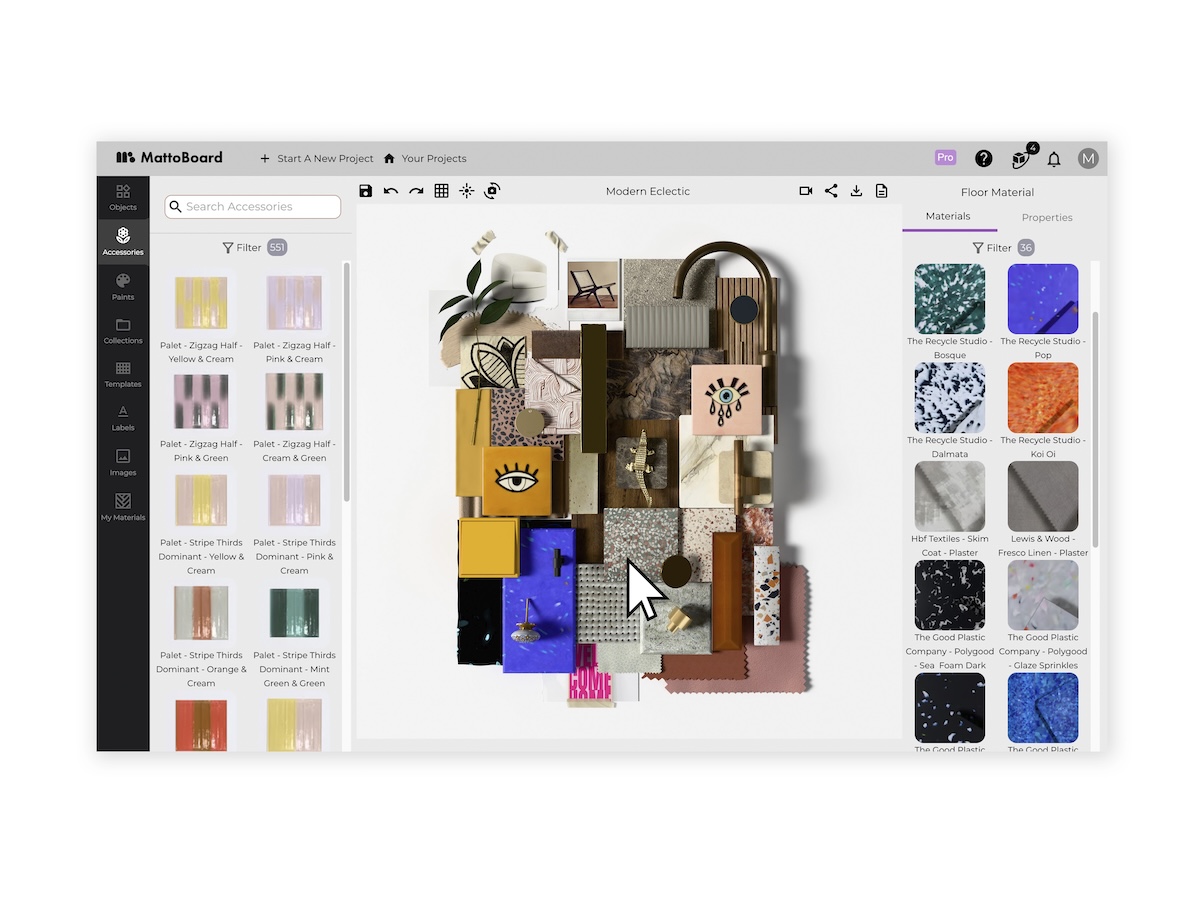 3D mood board and marketplace MattoBoard picks up $2M to launch AI visual search